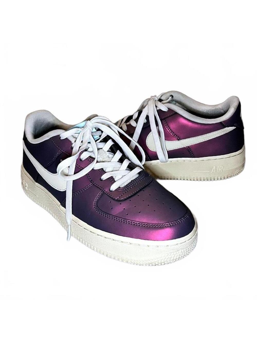 Nike Air Force 1 ’07 LV8 Iridescent Purple Womens 8.5 / 7Y